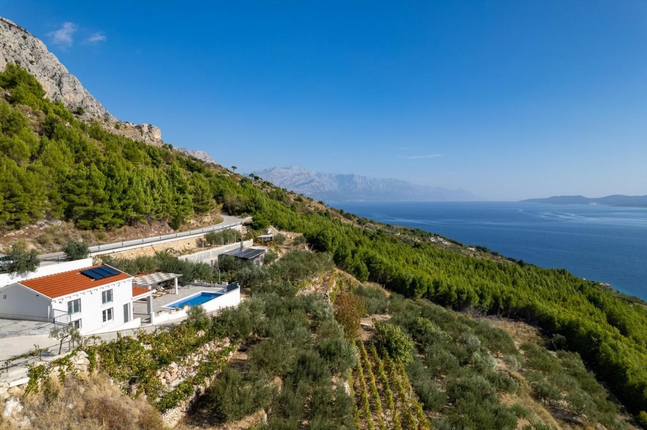 Villa Dream With Private Pool, 2 Bedrooms With En-Suite Bathrooms, Sea View 奥米什 外观 照片